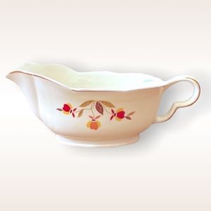 Vintage Superior Hall Dinnerware Autumn Leaf Gravy Boat